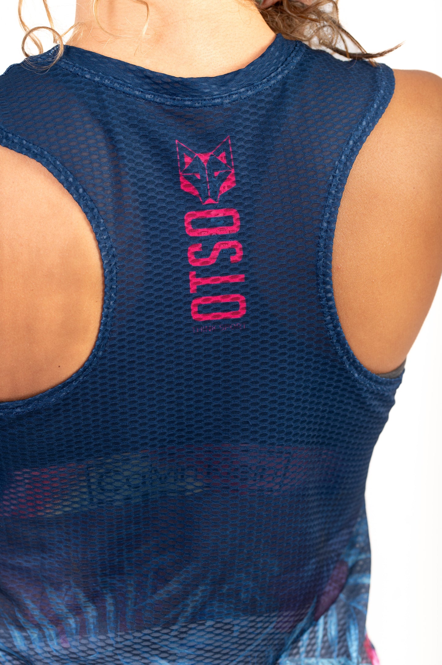 Camiseta sem mangas mulher - Tropical Dark