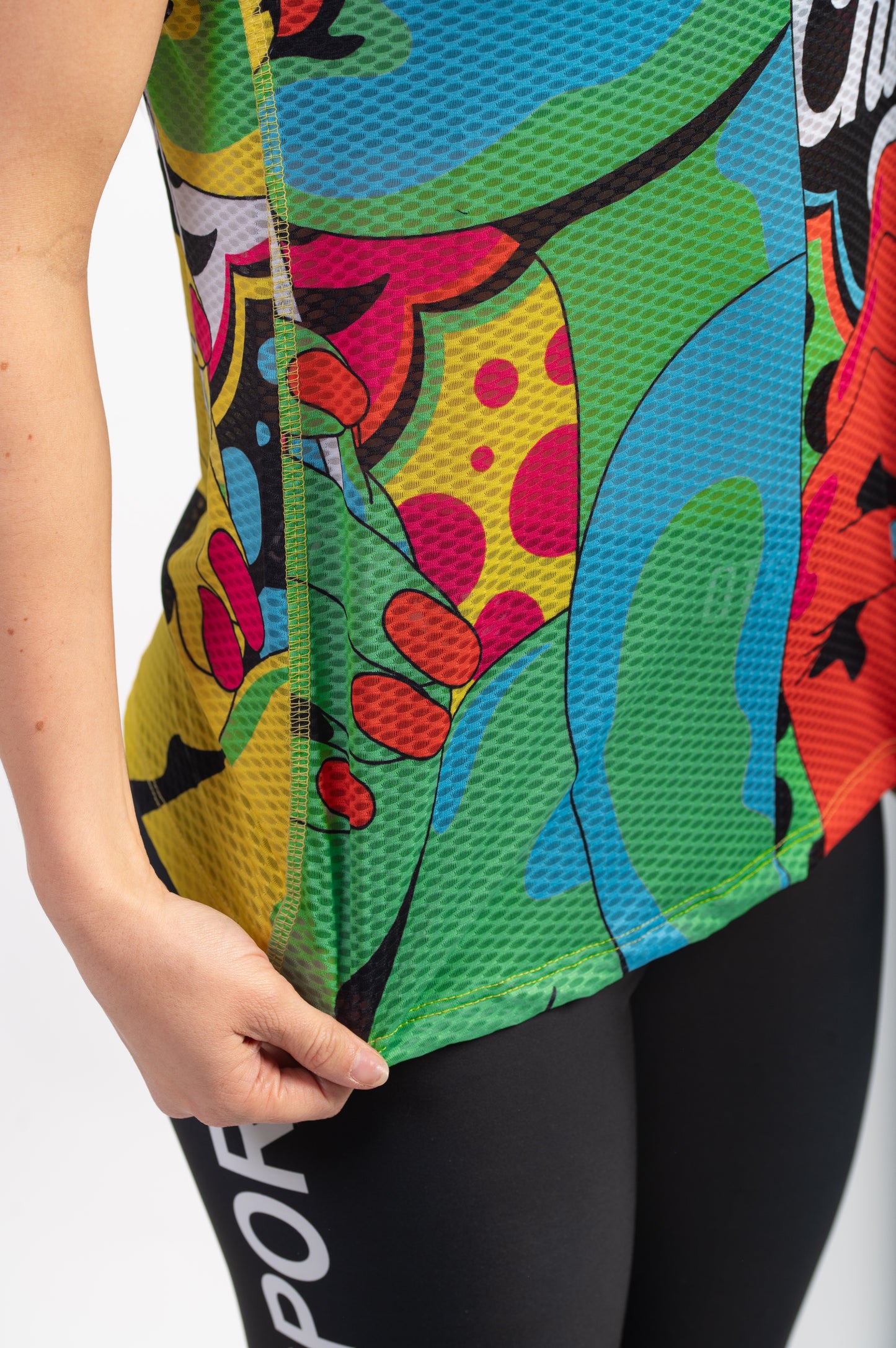 Camiseta de manga curta para mulher - Chupa Chups Warhool