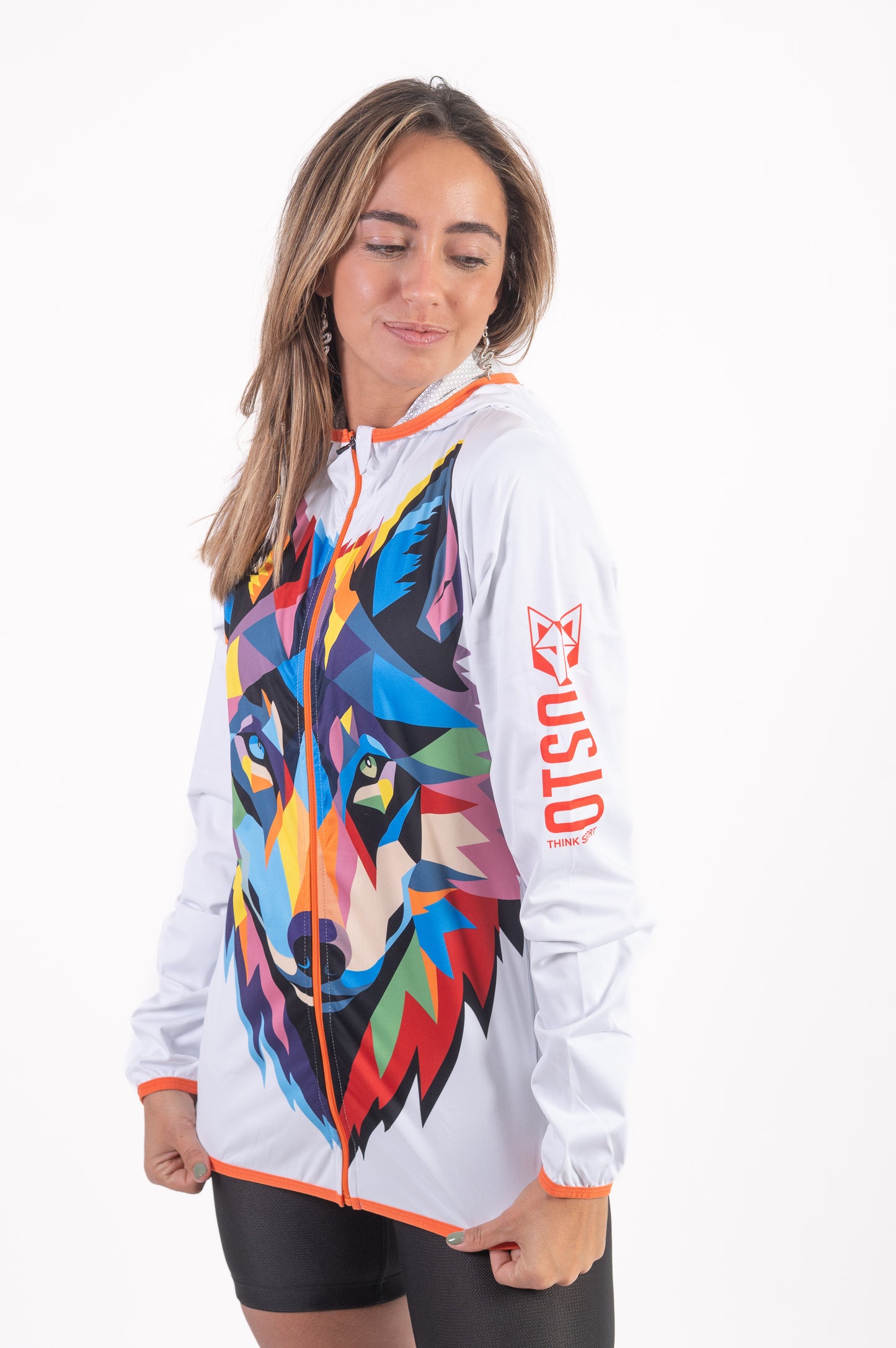 Unisex Running Jacket - Be a Wolf