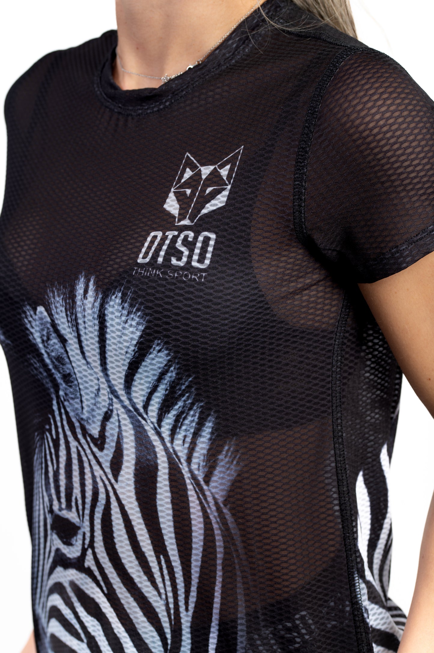 T-shirt manches courtes femme - Zebra