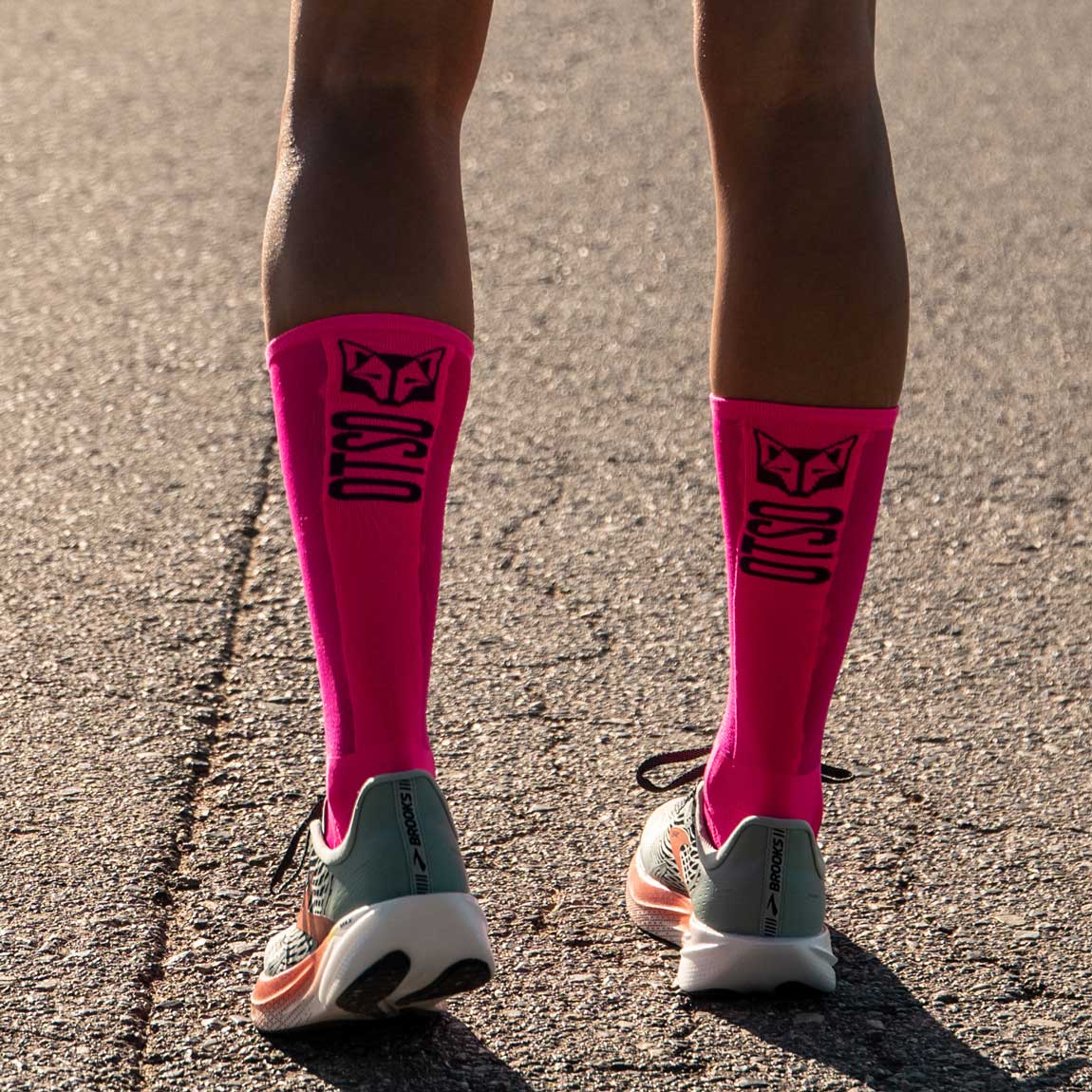 Chaussettes UltraLight Fluo Pink - Main Image