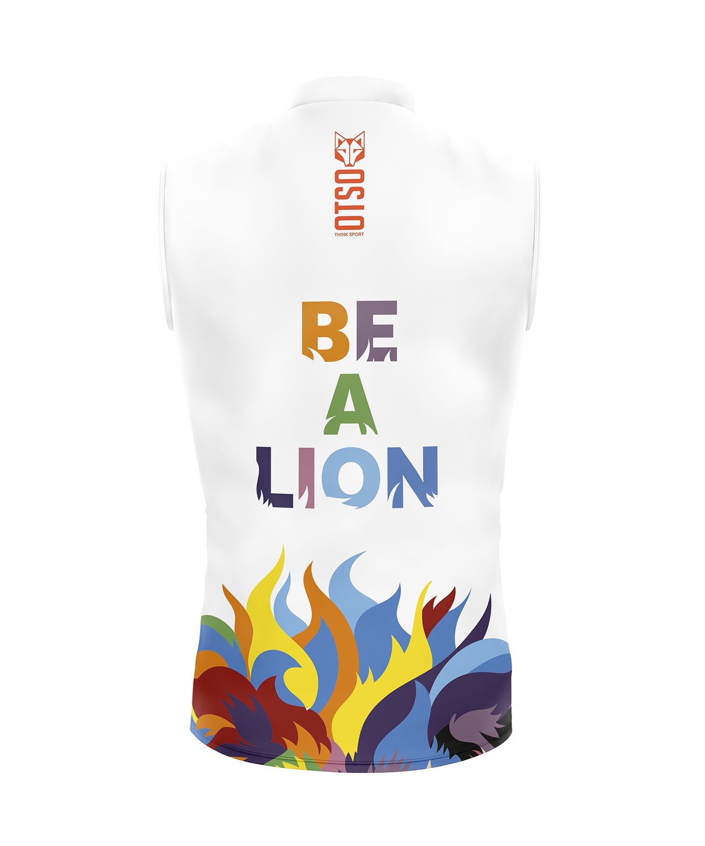 Colete de corrida unissex - Be a Lion