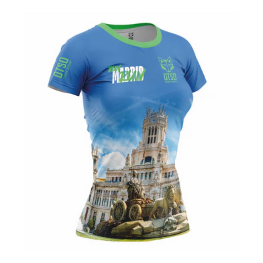 T-shirt manica corta da donna - Run Madrid (Outlet)