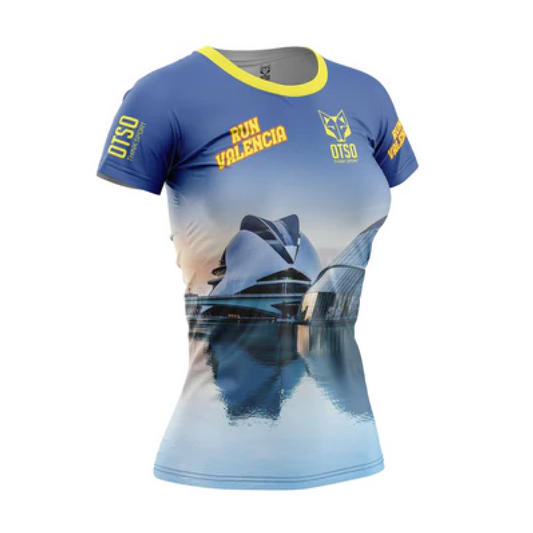 Women's short sleeve t-shirt - Run Valencia 2024 (Outlet)