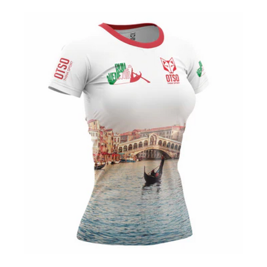 Camiseta manga corta mujer - Run Venezia 2024 (Outlet)