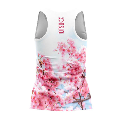 Camiseta sin mangas mujer - Almond Blossom