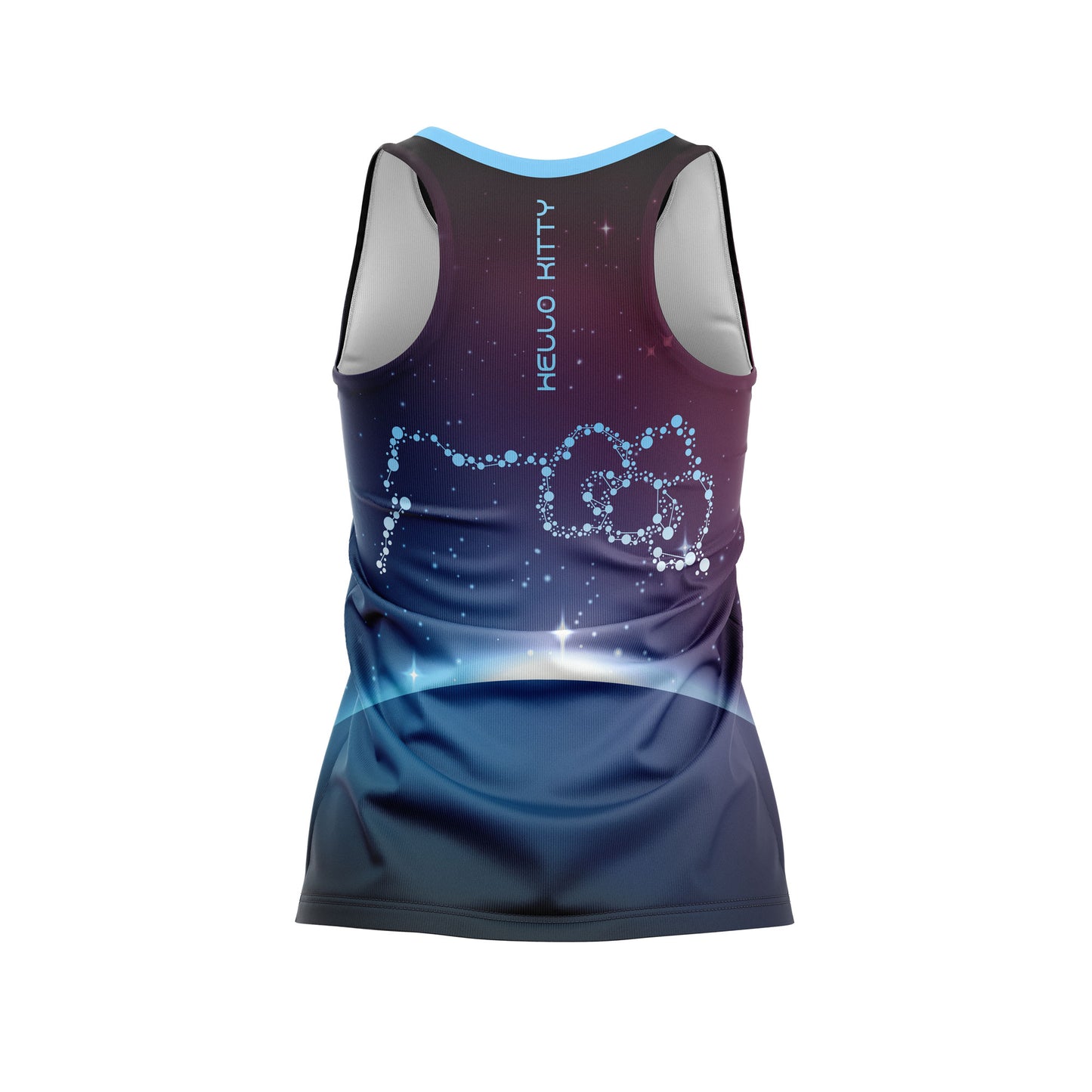 T-shirt sem mangas para menina e senhora - Hello Kitty Galaxy