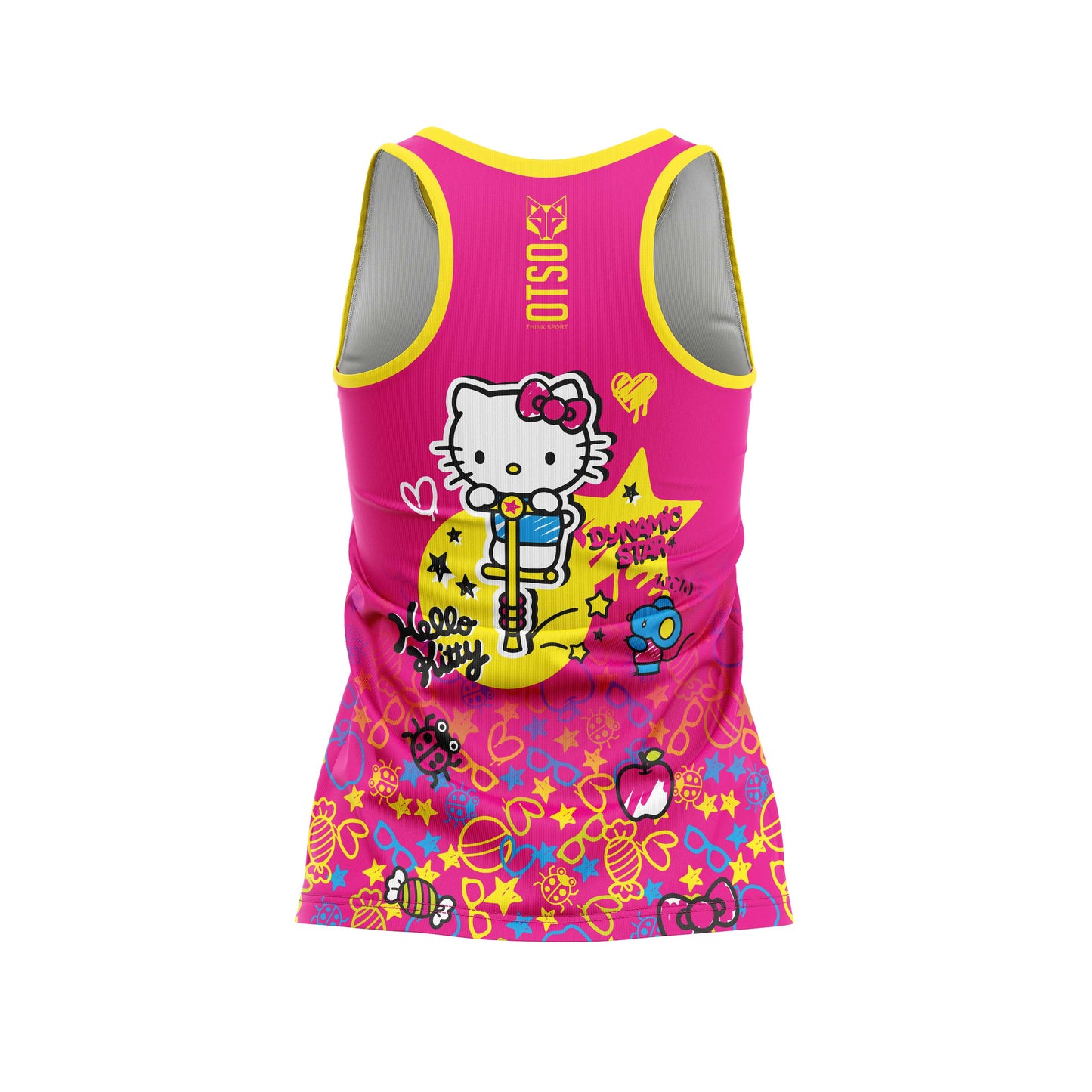 T-shirt sem mangas para menina e senhora - Hello Kitty Sparkle