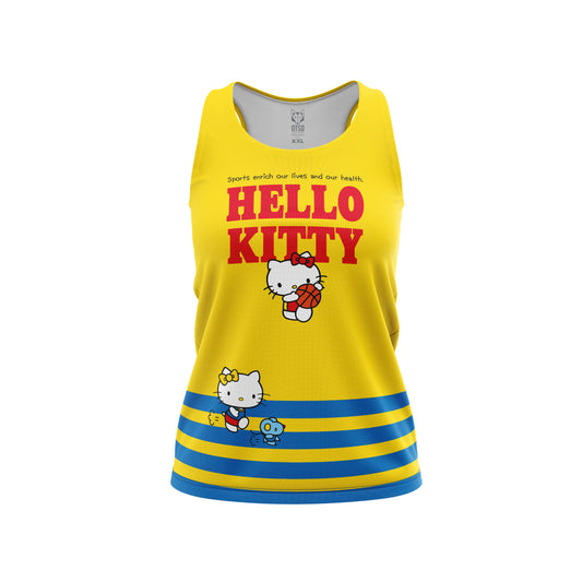 T-shirt senza maniche per bambina e donna - Hello Kitty Sports