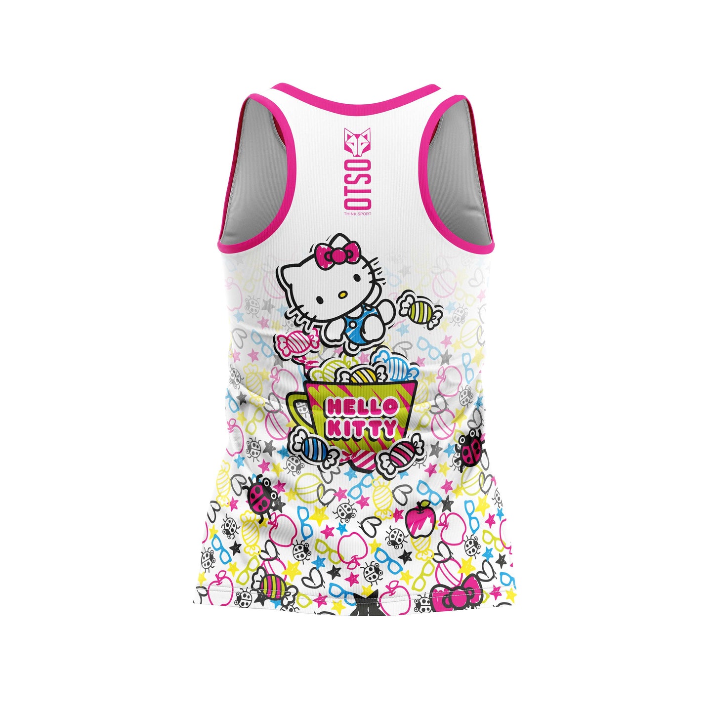 T-shirt sem mangas para menina e senhora - Hello Kitty Sweet