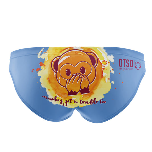 Bañador slip hombre - Emoji Monkey See (Outlet)