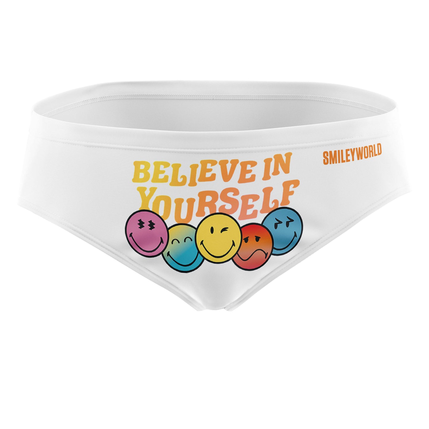 Men's swim briefs - Smiley World Believe