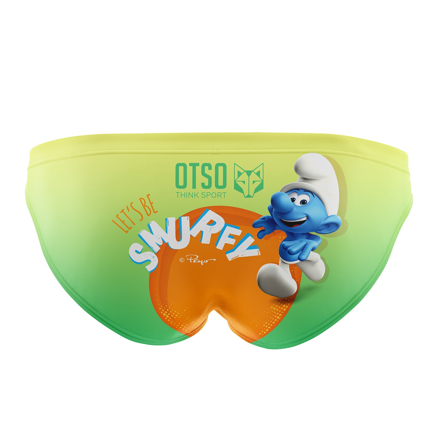 Men's swim briefs - Smurf Running