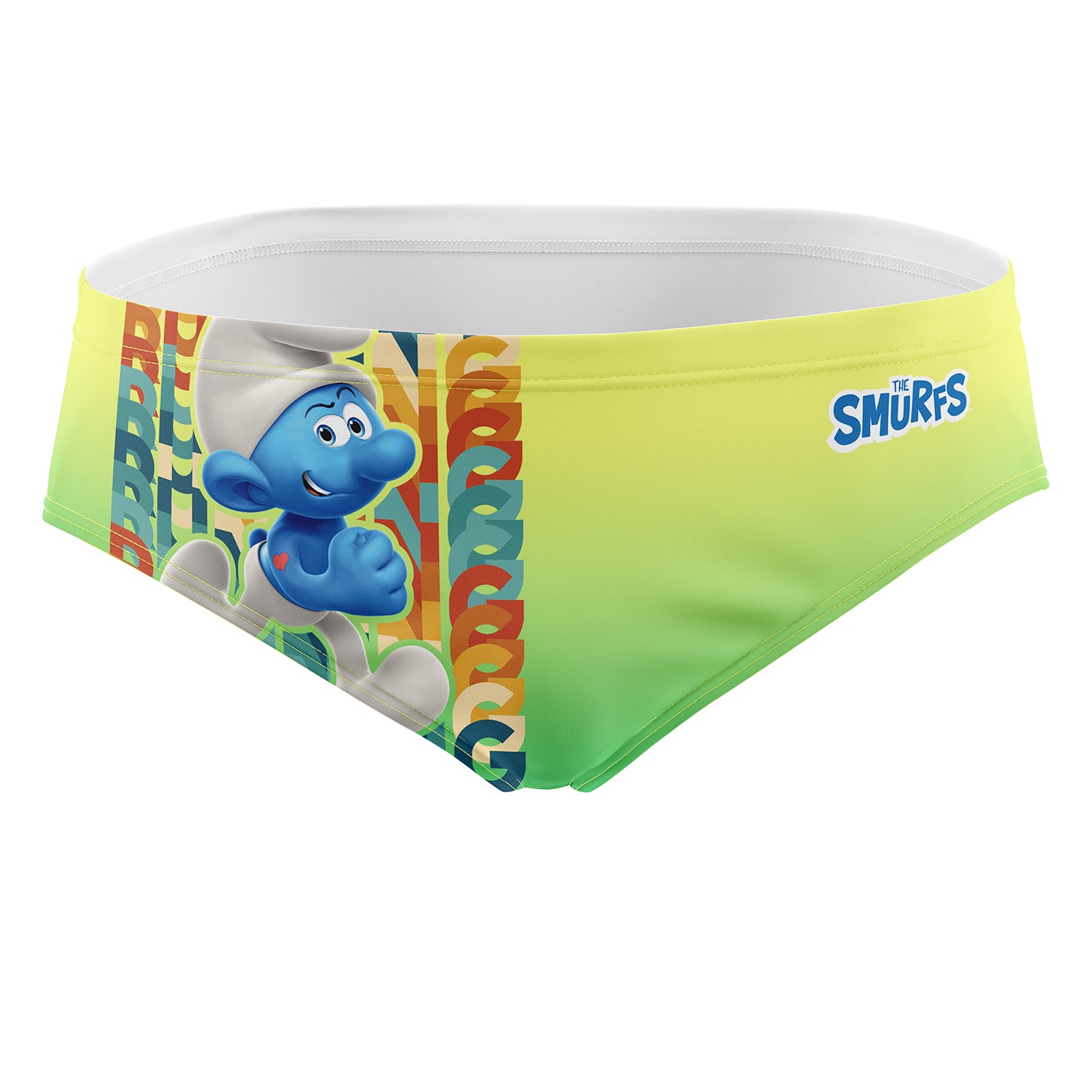 Men's swim briefs - Smurf Running