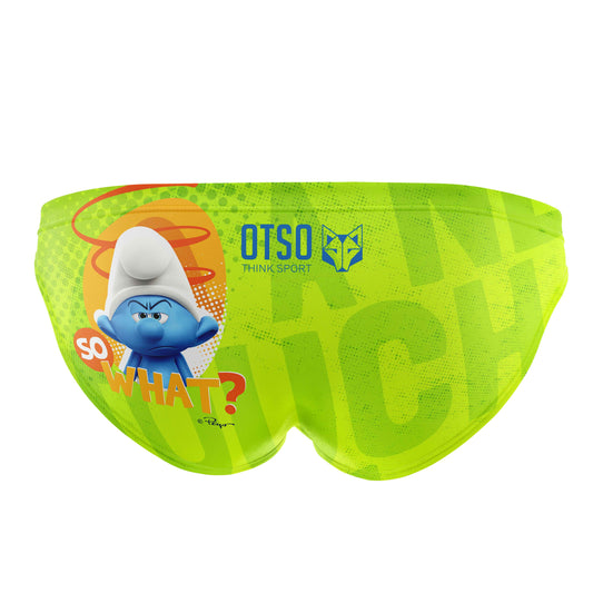 Men's slip swimsuit - Smurf Boss (Outlet)