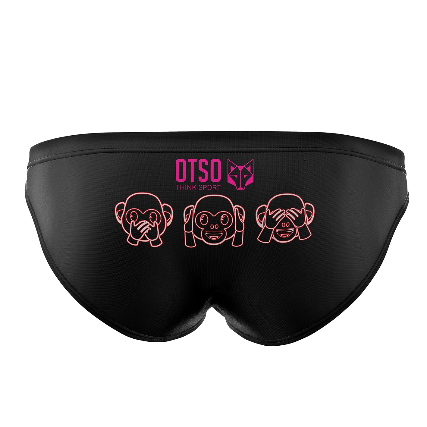 Slip de bain homme - Emoji Monkey Neon