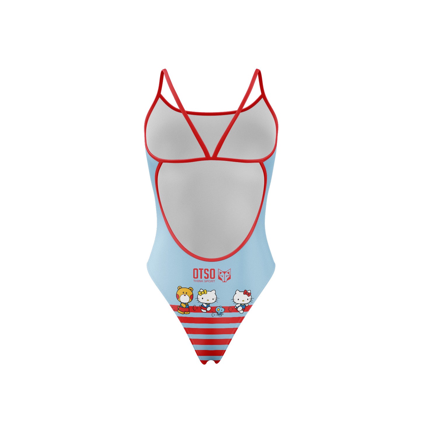 Girls and women's swimsuit - Hello Kitty Stripes