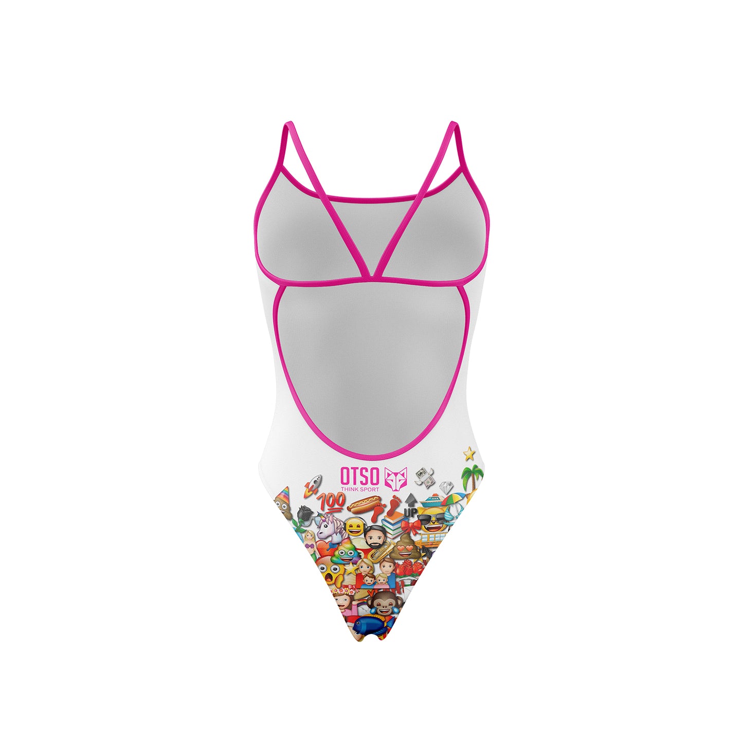 Women's swimsuit - Emoji Big Wave