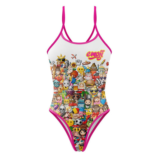 Women's swimsuit - Emoji Big Wave