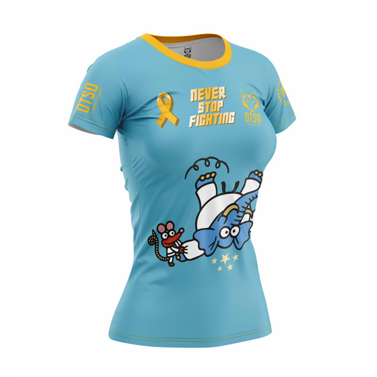 Camiseta manga corta mujer - Día Internacional del Cáncer Infantil 2026