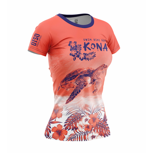 Camiseta manga corta mujer - Kona Kahalu'u Beach