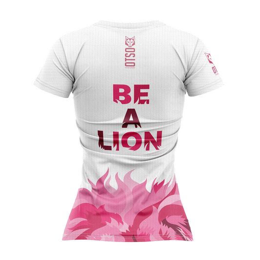 Camiseta feminina de manga curta - Be a Lion