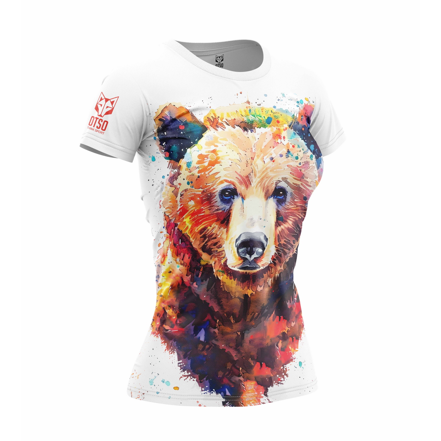 Camiseta manga curta mulher - Be Wild Bear