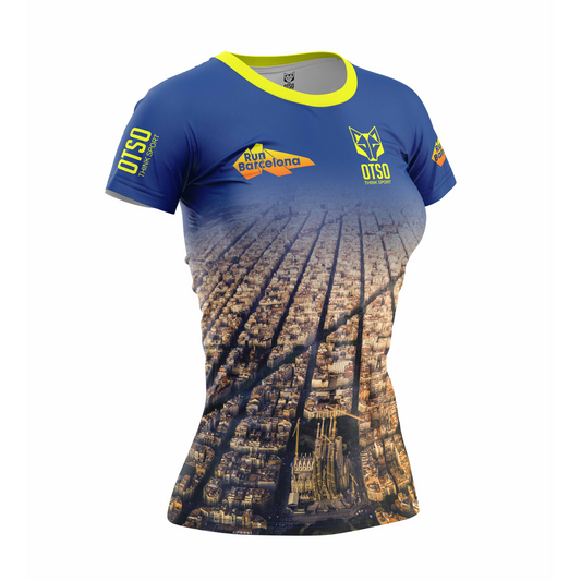 Camiseta manga corta mujer - Run Barcelona 2026 (Outlet)