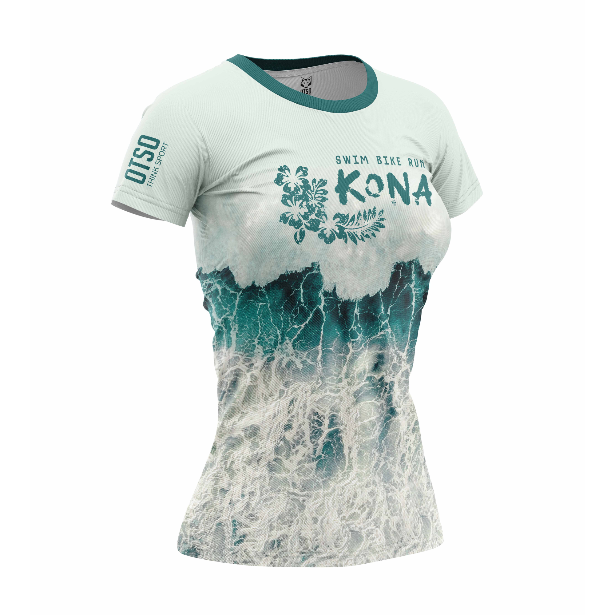 Samarreta màniga curta dona - Kona Kailua Bay