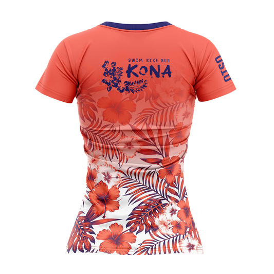 Camiseta manga corta mujer - Kona Kahalu'u Beach