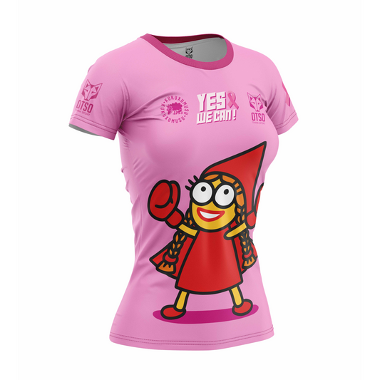 T-shirt manga curta mulher - Dia Mundial do Cancro da Mama 2025