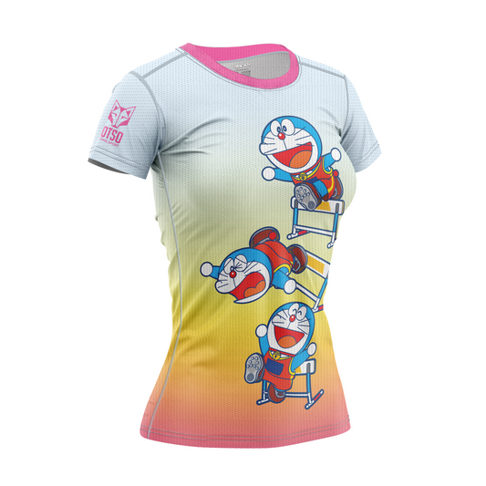 Camiseta manga corta mujer - Doraemon  We Are All Winners