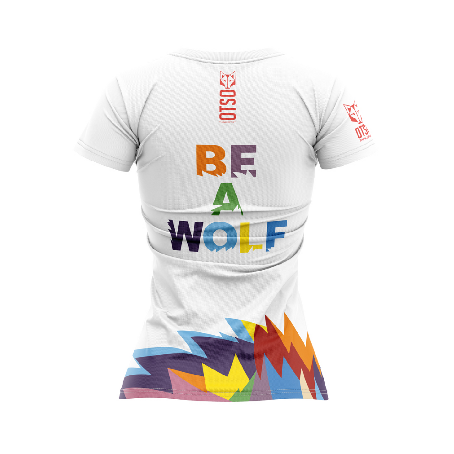 Women's short sleeve t-shirt - Be A Wolf