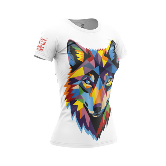 T-shirt manches courtes femme - Be A Wolf