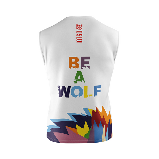 Camiseta sin mangas hombre - Be A Wolf