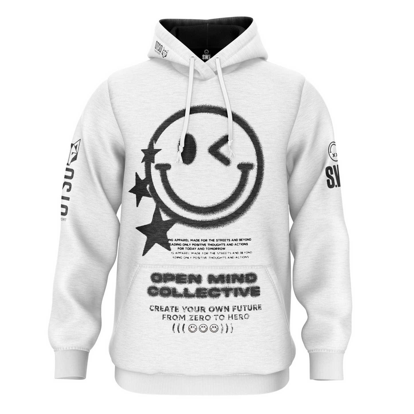 Felpa - S.W.Smiley Airbrushed Infinity