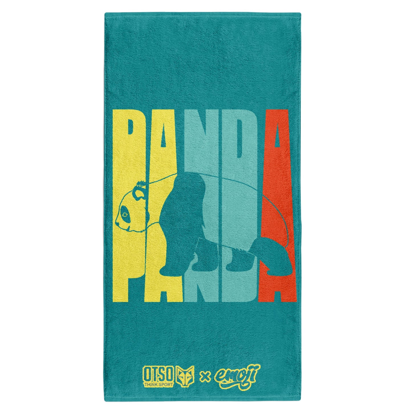 Emoji Panda Microfiber Towel