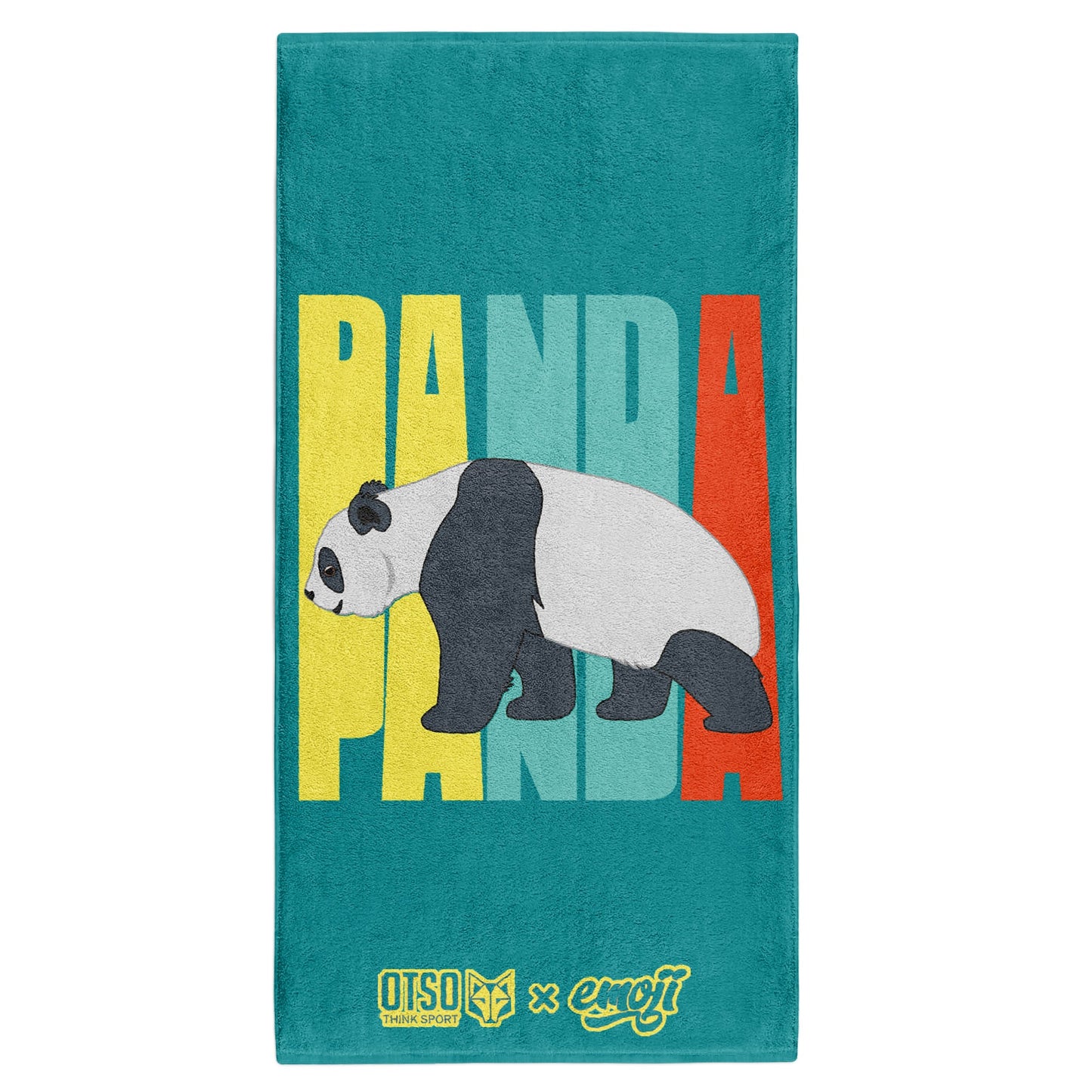 Emoji Panda Microfiber Towel