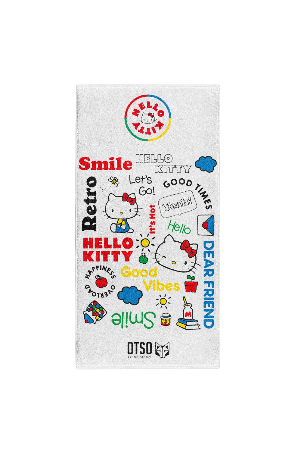 Toalha de microfibra - Hello Kitty Smile