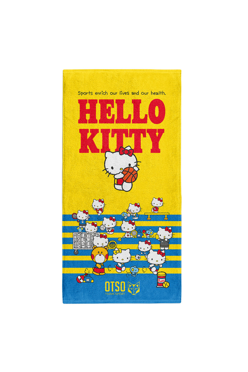 Microfiber Towel - Hello Kitty Sports