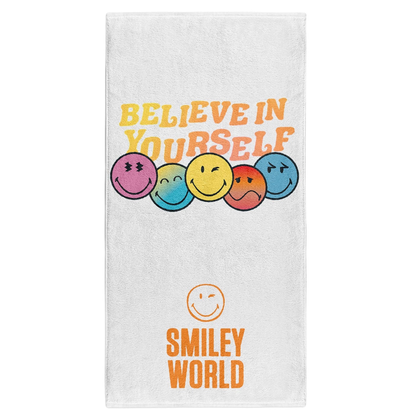 Toalha de microfibra - Smiley World Believe