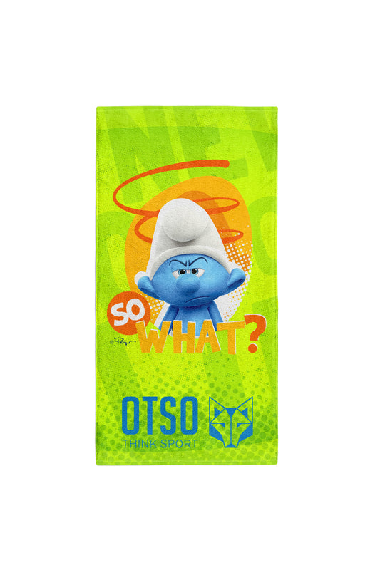 Microfiber Towel - Smurf The Boss (Outlet)