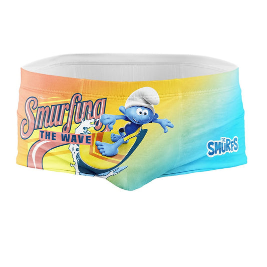 Calção de banho masculino - Smurf Smurfing