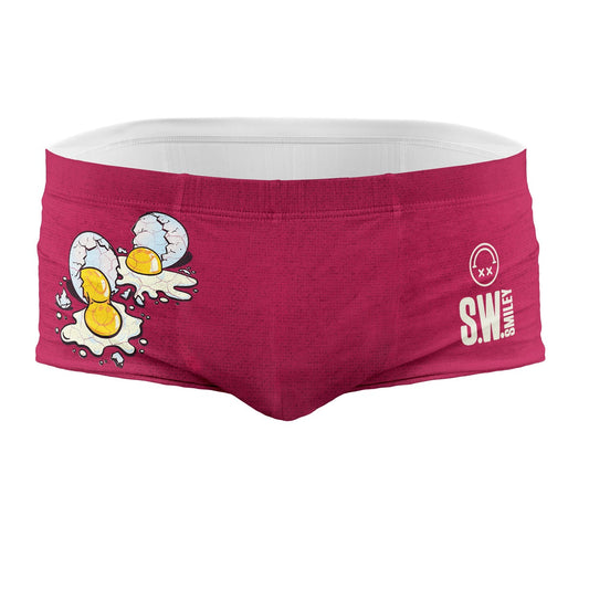 Men's trunk swimsuit - S.W.Smiley Concrete Canvas Egg
