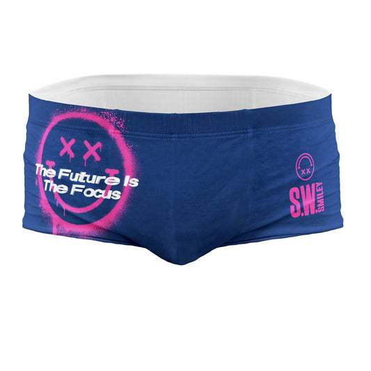 Maillot de bain short homme - S.W.Smiley Graffiti