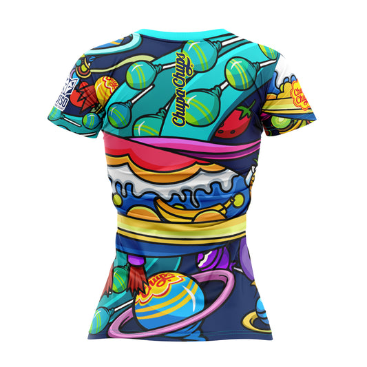 Camiseta manga corta mujer - Chupa Chups Space