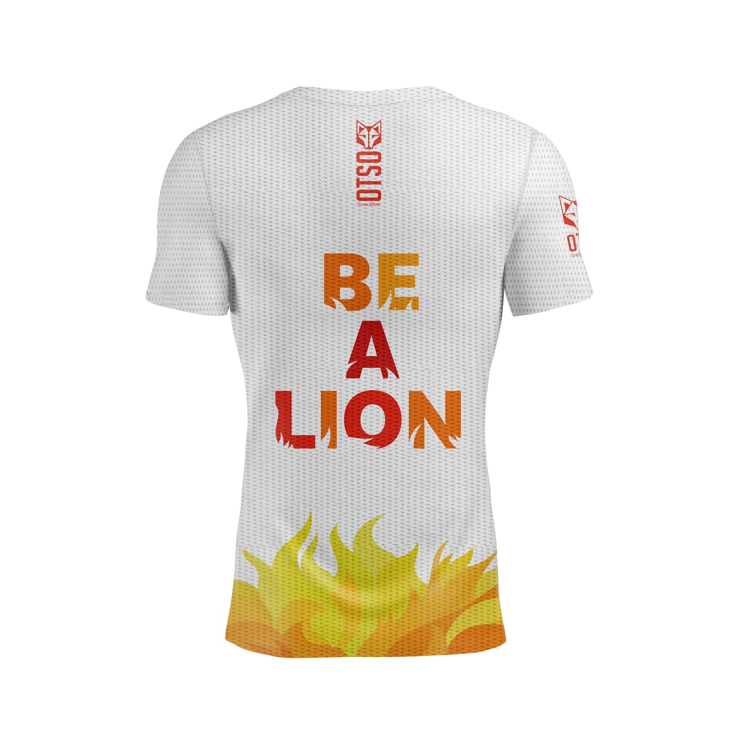 Camiseta manga corta hombre - Be A Lion Orange