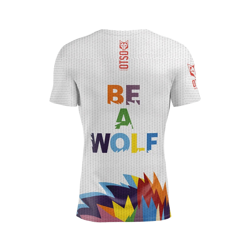 Camiseta masculina de manga curta - Be A Wolf