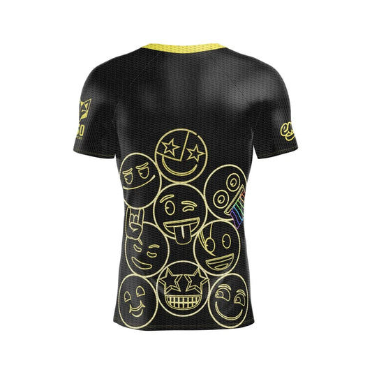 Samarreta màniga curta home - Emoji Neon Faces