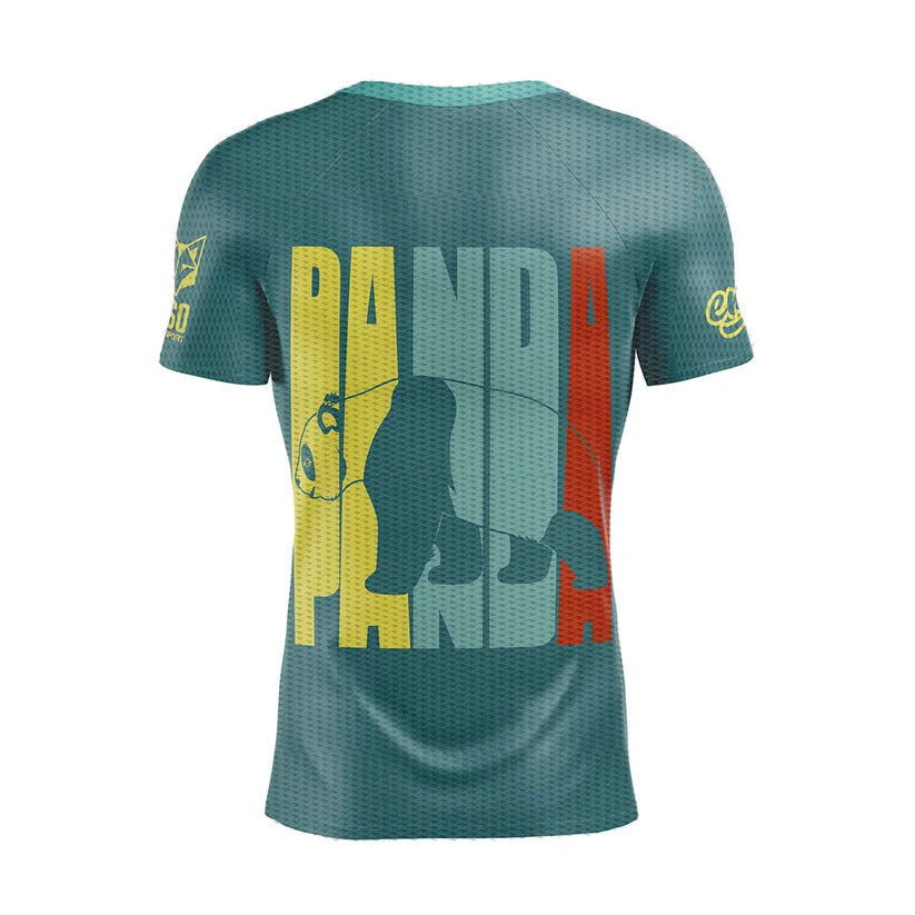 Short Sleeve T-Shirt Men - Emoji Panda